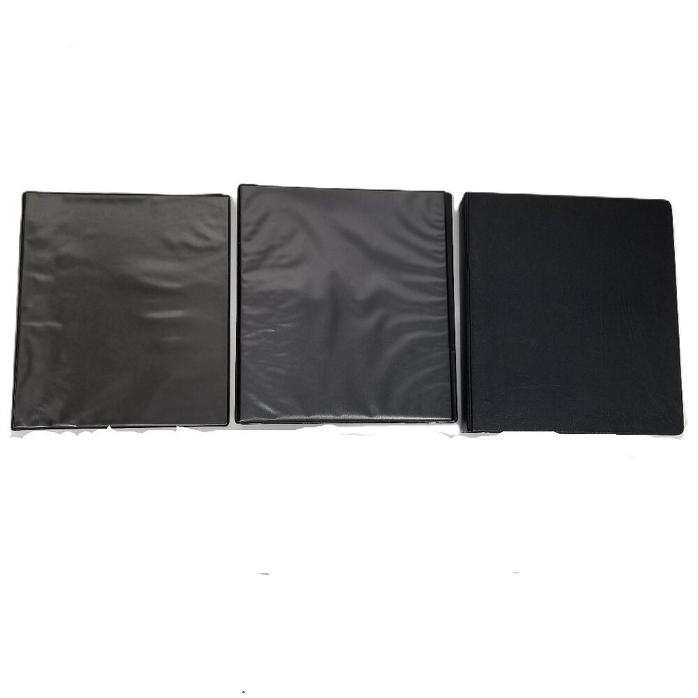 3 Ring Binders Lot Avery Universal Black 1 Inch Half Inch Office School